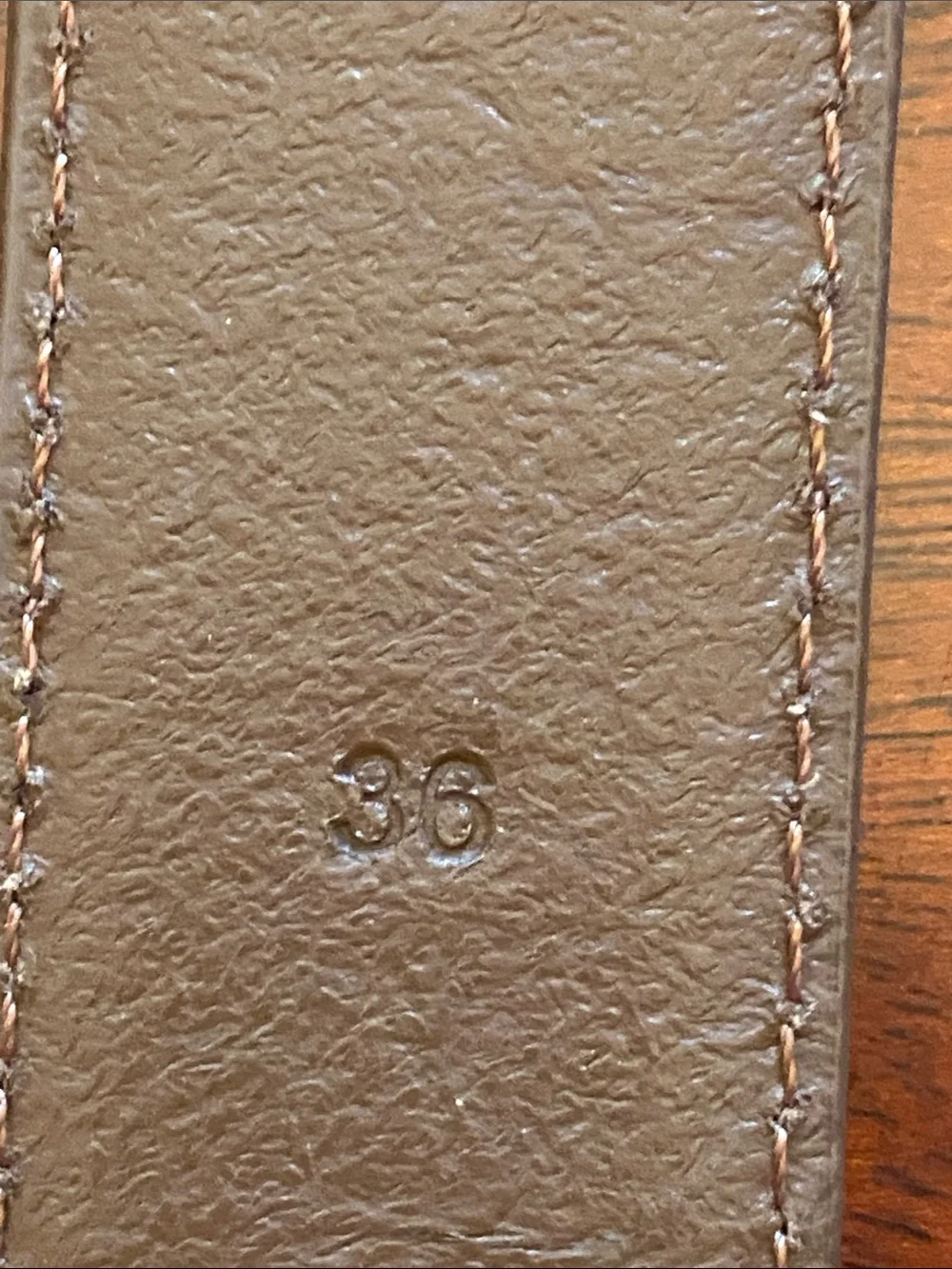 J. Crew Brown 100% Leather  Classic Dress Belt